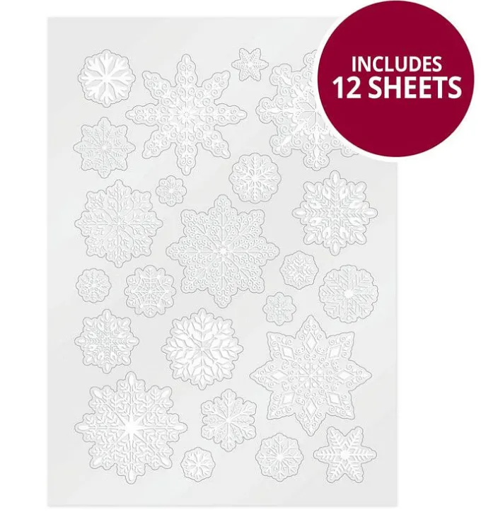 Die-Cut Parchment Snowflakes